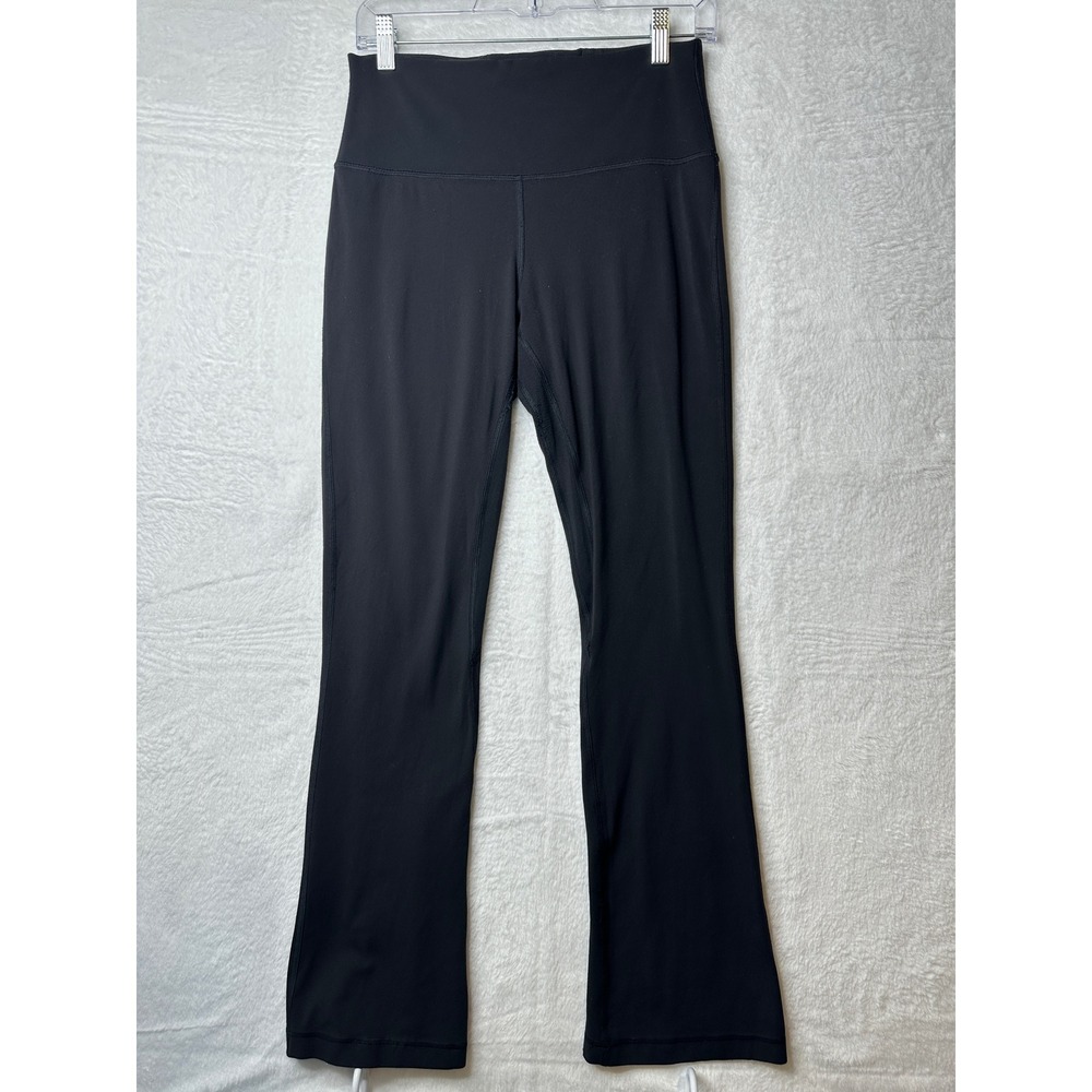 Lululemon Groove Super High-Rise Flared Pant Womens Size 8 Black Leggings